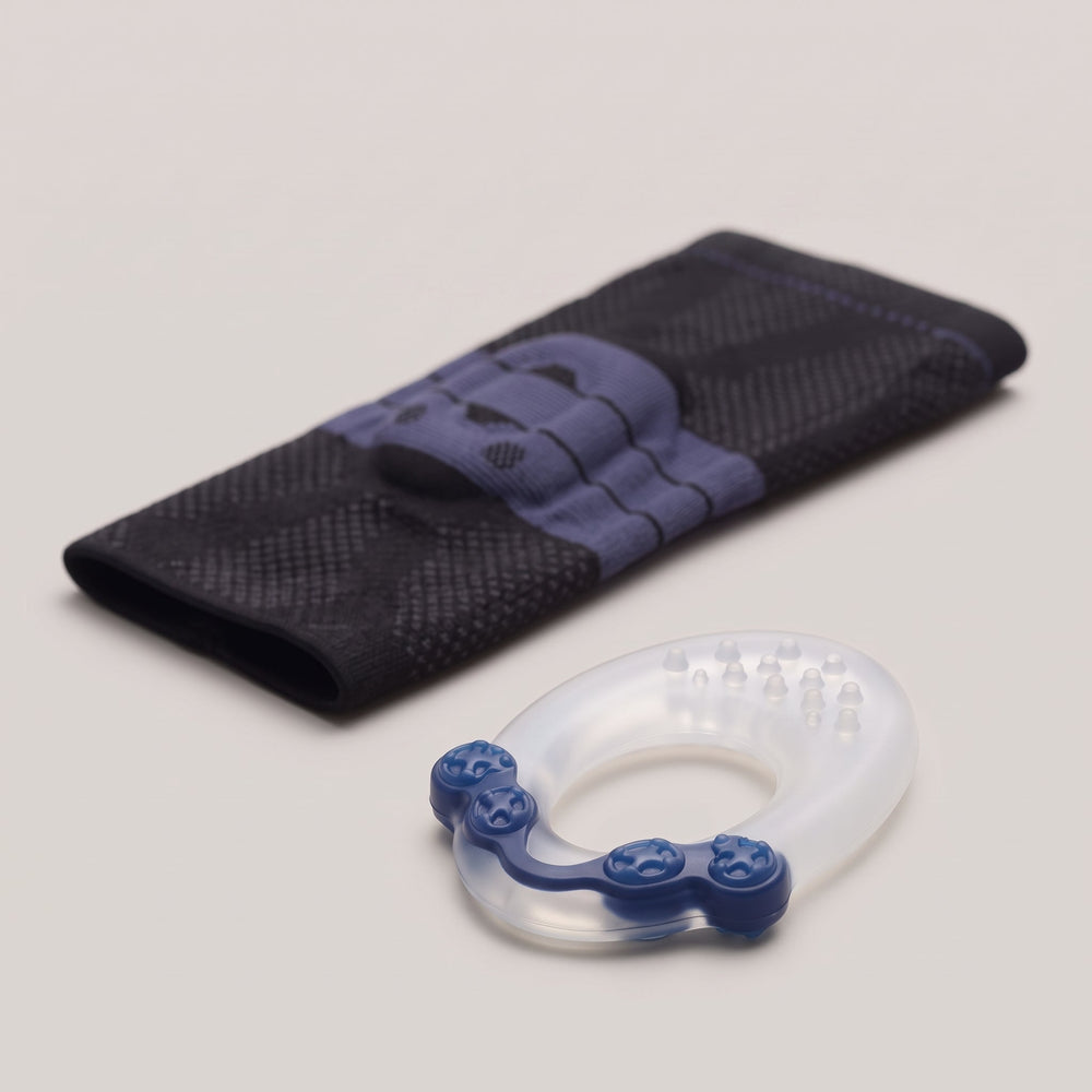 Anneau en silicone autour de la rotule